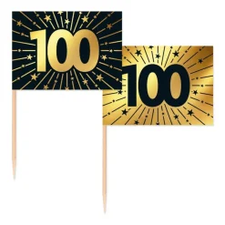 100 Års Golden Celebrations Kagepinde