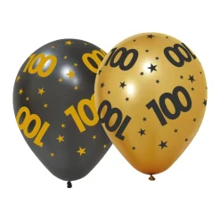 100 Års Golden Celebrations Latexballoner