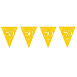 50 Års Guirlande Guld