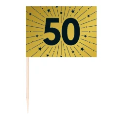 50 Års Kagepinde Guld