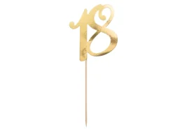 18 Års Kagetopper Guld