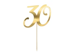30 Års Kagetopper Guld