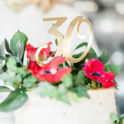 30 Års Kagetopper Guld