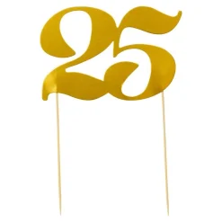 25 Års Kagetopper Guld