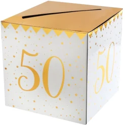 50 Års Pengeæske Guld