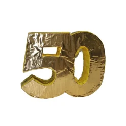 50 Års Piñata Guld