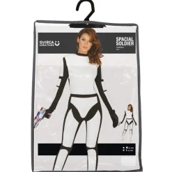 Rum Soldat Kostume Hvid/Sort