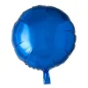 Rund Folieballon Blå