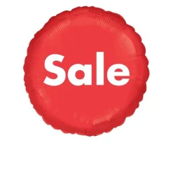Sale Folieballon Rød