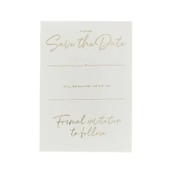 Save the Date Bryllups Invitationer