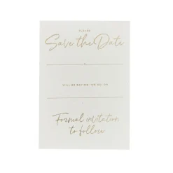 Save the Date Bryllups Invitationer