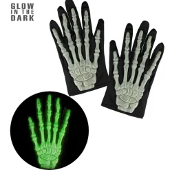 Selvlysende Skelet Handsker