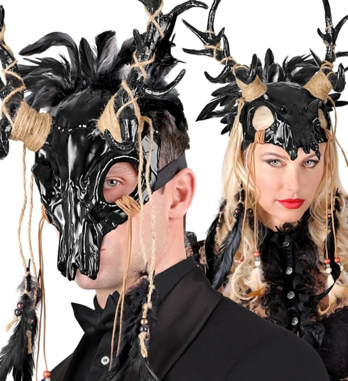 Shaman Bull Skull Maske