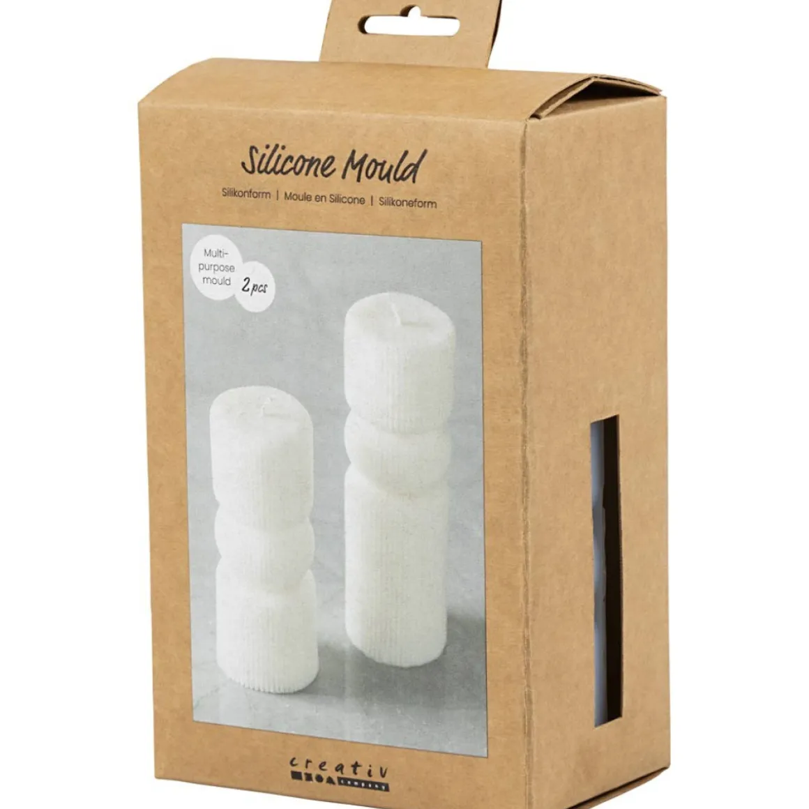 Silikoneform Riflet Cylinder Med Bue