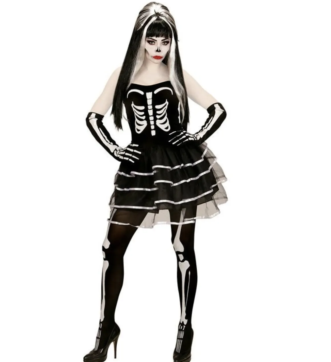 Skelet Darling Kostume