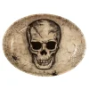 Skelet Halloween Serveringsfad Rund