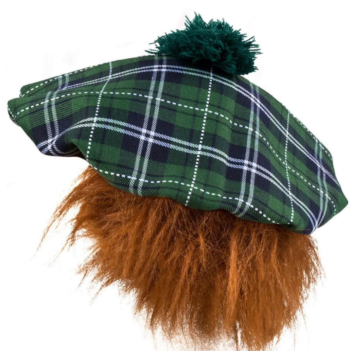 Skotsk Tam-o'Shanter Hat Grøn