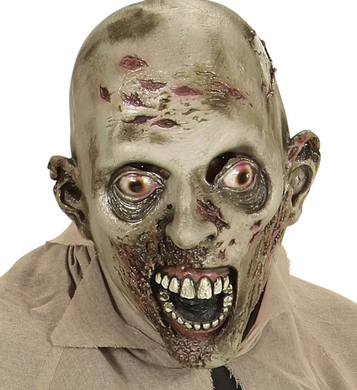 Skør Zombie Maske