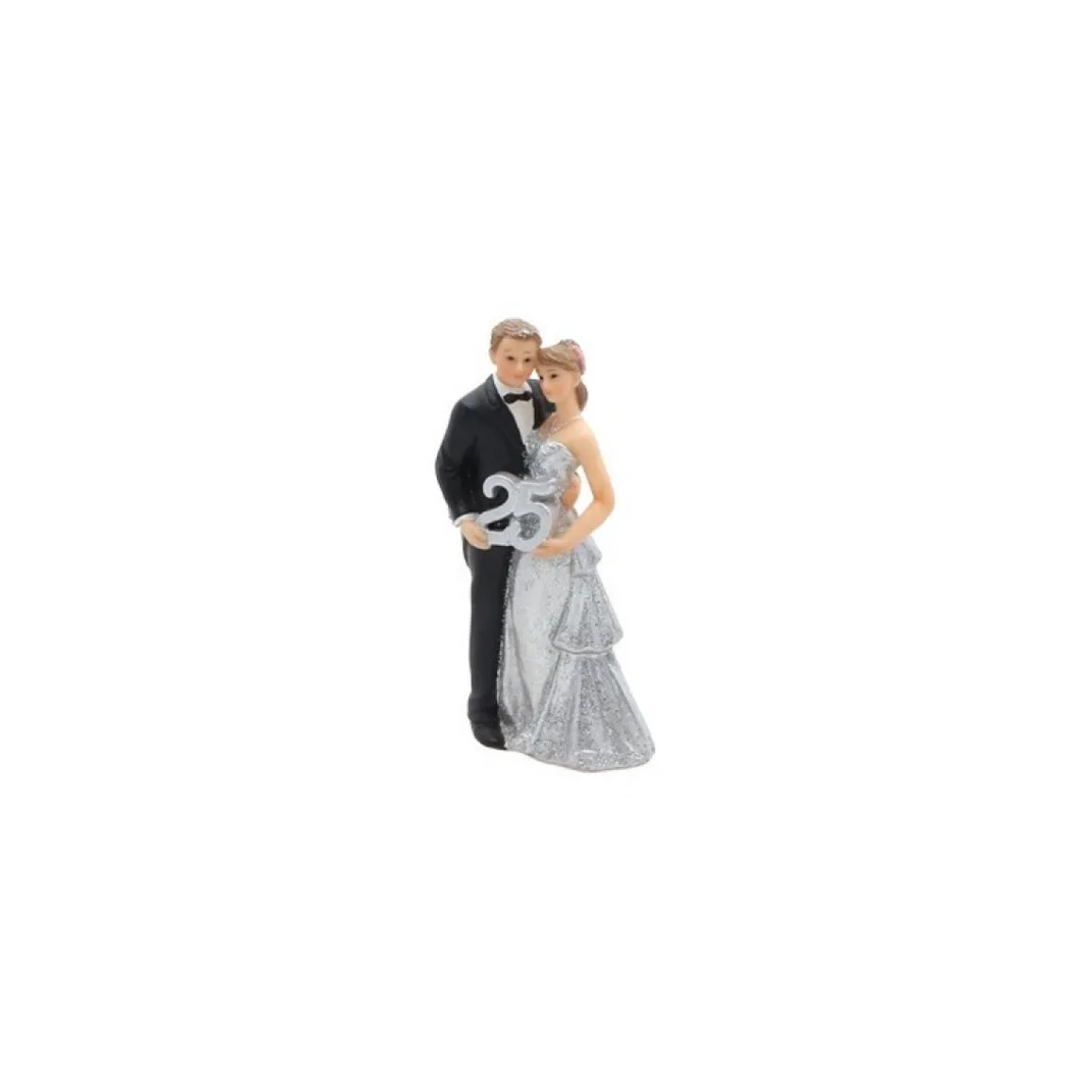 Sølvbryllup Kagefigur