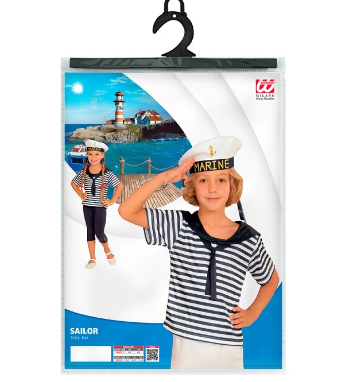 Sømand Børnekostume