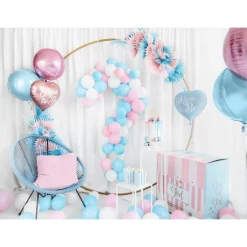 Små Latexballoner Pastel Lyseblå