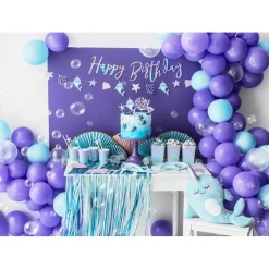 Små Latexballoner Pastel Lyseblå