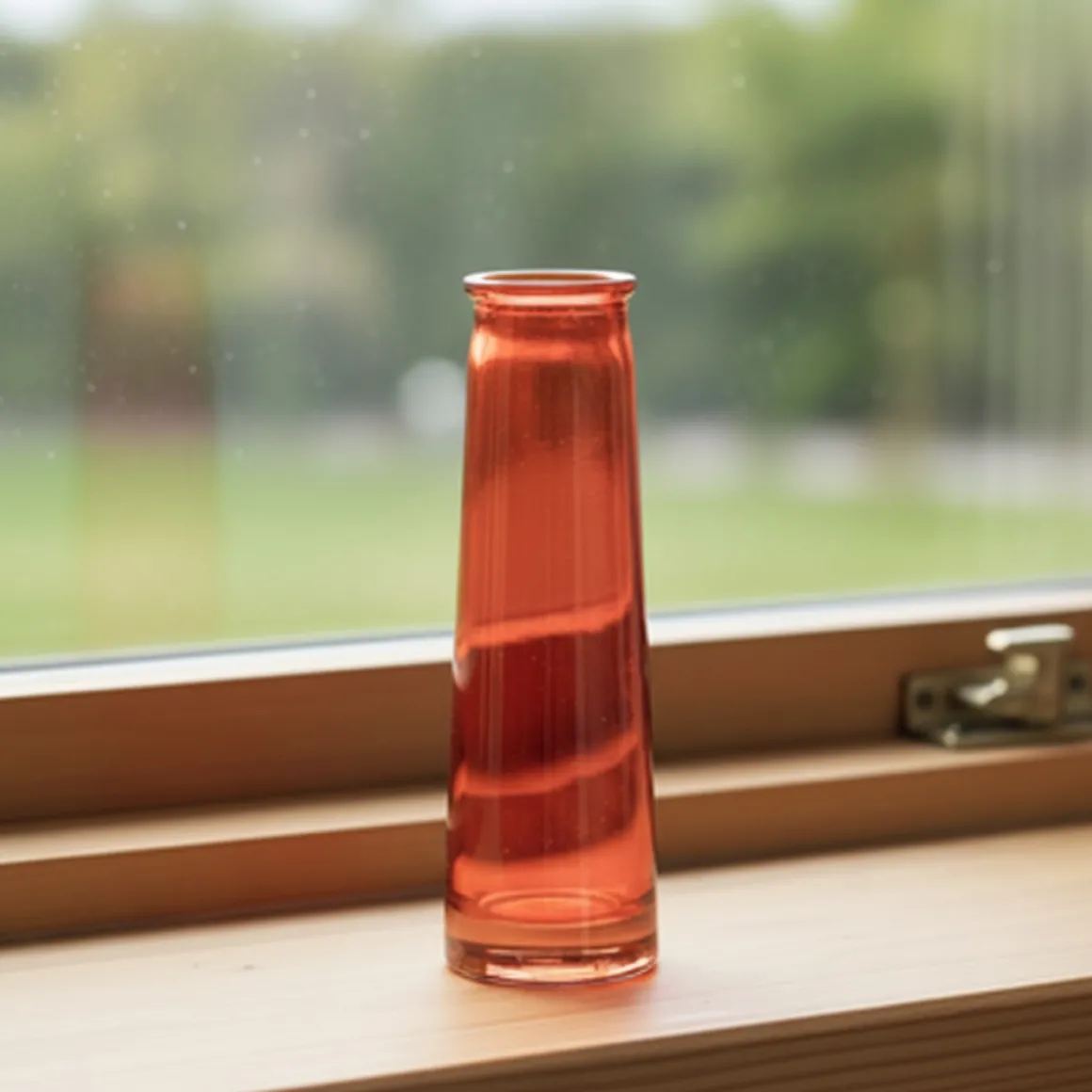 Soliflore Glasvase Rød
