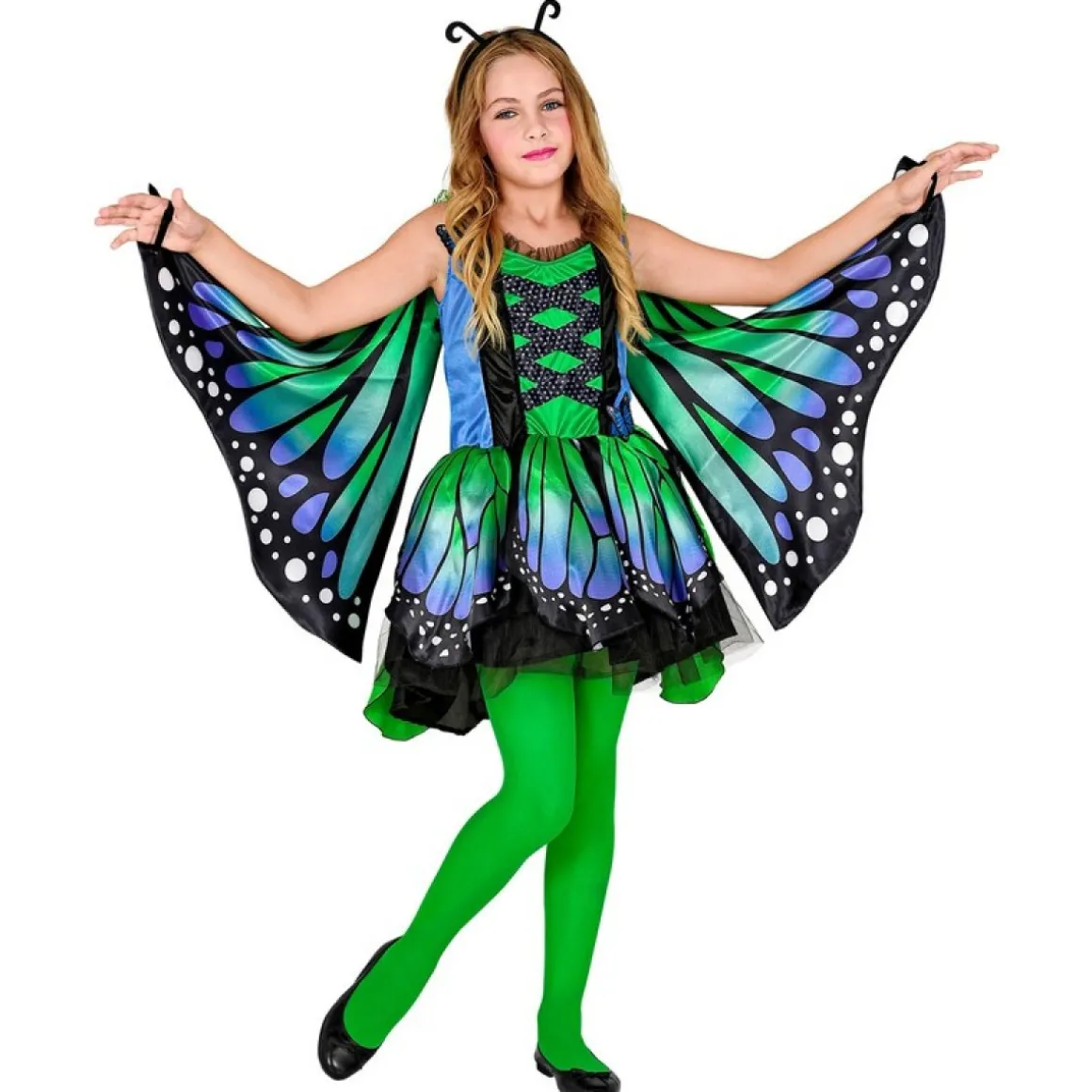 Sommerfugl Børnekostume