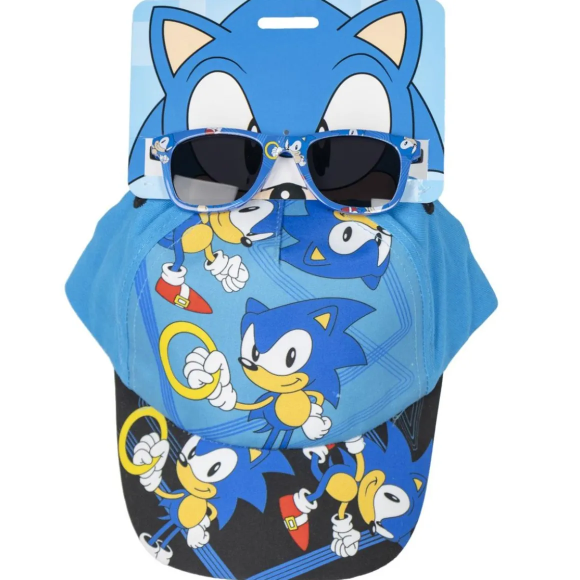 Sonic® Kasket & Solbriller Lyseblå