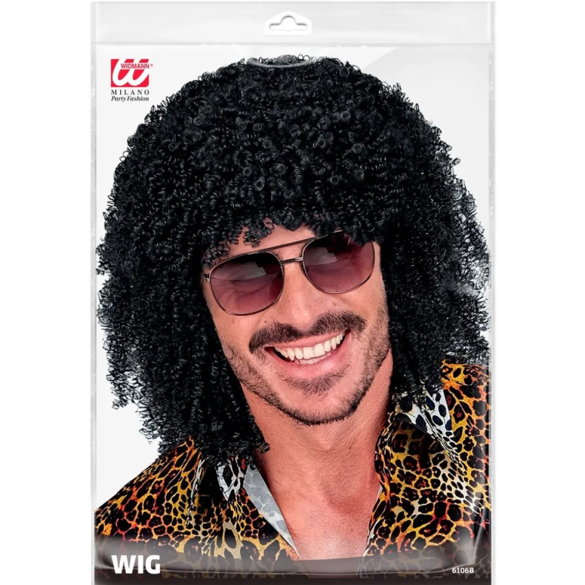 Sort Afro Paryk