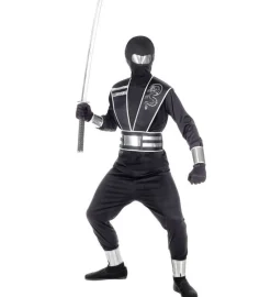 Sort Ninja Børnekostume