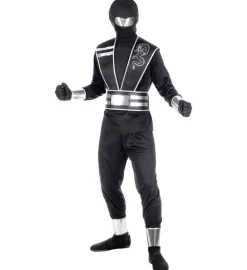 Sort Ninja Børnekostume