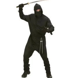 Sort Ninja Kostume