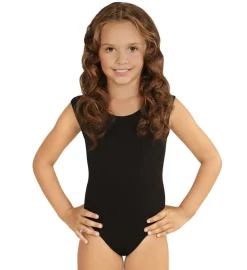 Sort Ærmeløs Body Børnekostume