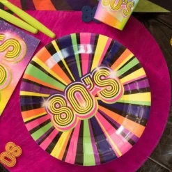 80's Paptallerkener