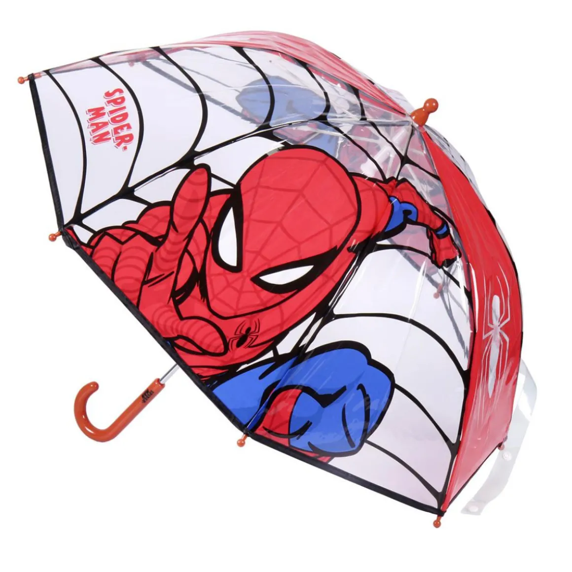 Spiderman® Paraply Transparent