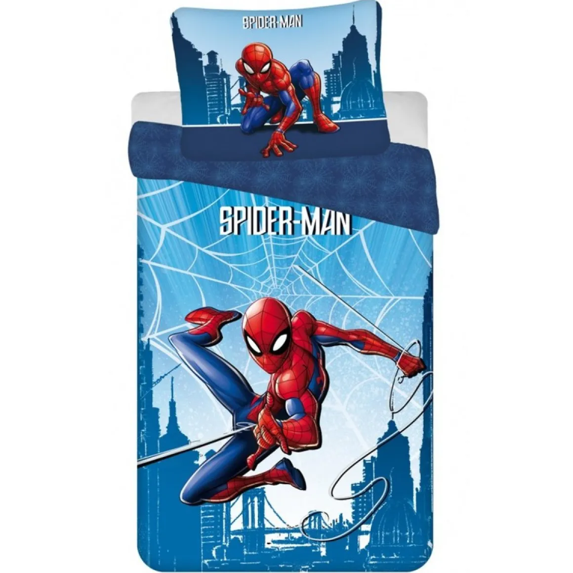 Spiderman® Skyline Bomuld Sengetøj