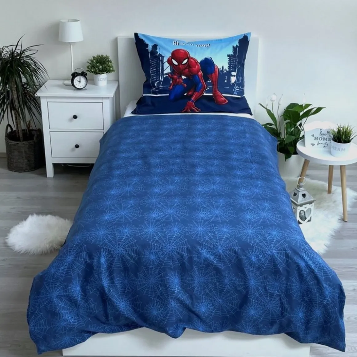 Spiderman® Skyline Bomuld Sengetøj