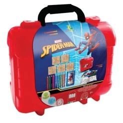 Spiderman® Stempelsæt Kuffert Rød
