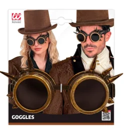 Steampunk Briller Antikguld