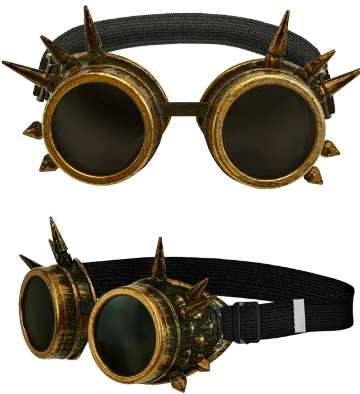 Steampunk Briller Antikguld