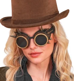 Steampunk Briller Antikguld