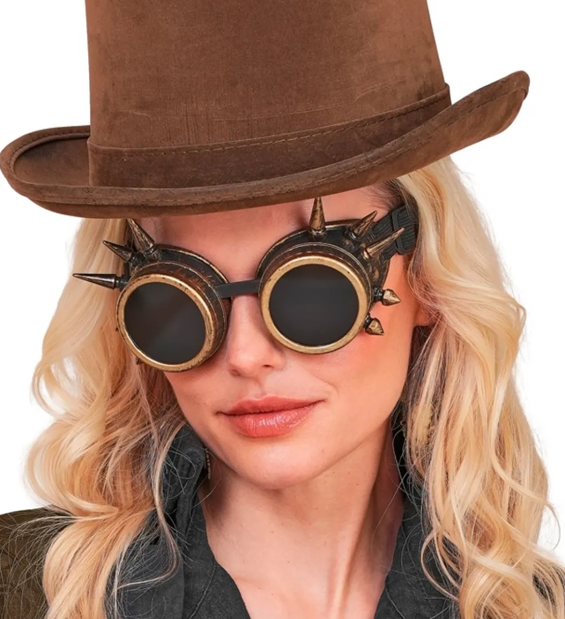 Steampunk Briller Antikguld