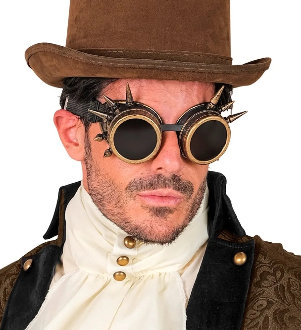Steampunk Briller Antikguld