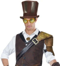 Steampunk Briller Guld
