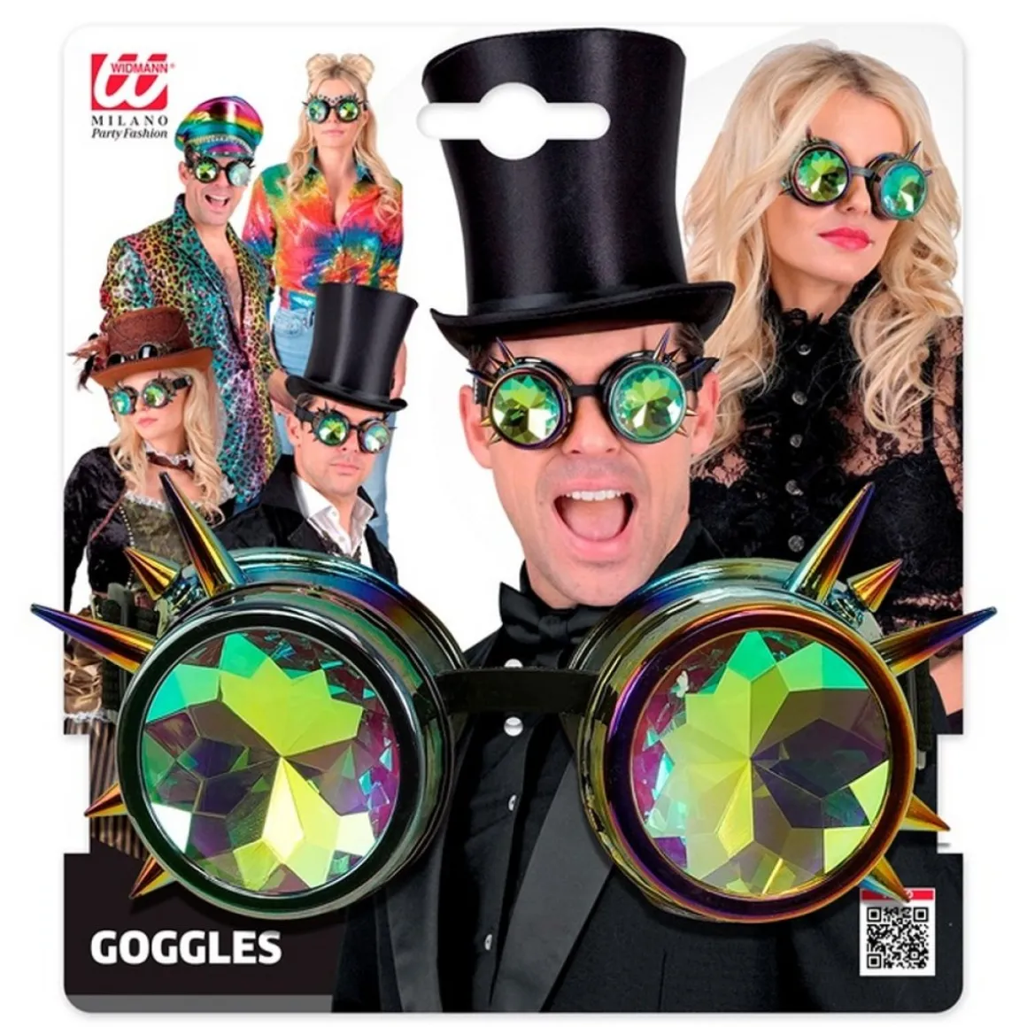 Steampunk Kaleidoskop Briller