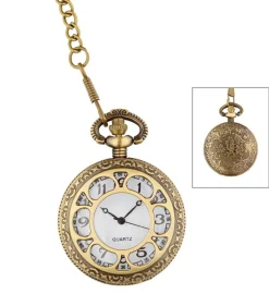 Steampunk Lommeur Bronze