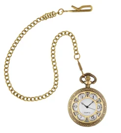 Steampunk Lommeur Bronze