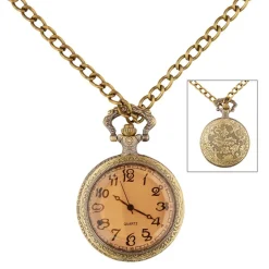 Steampunk Lommeur Halskæde