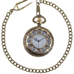 Steampunk Lommeur Med Kæde